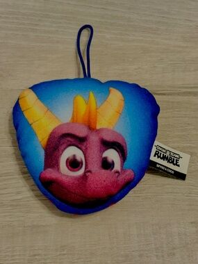 Crash Bandicoot Spyro & Coco Keychain Plush Charm McDonalds 2023 Team Rumble
